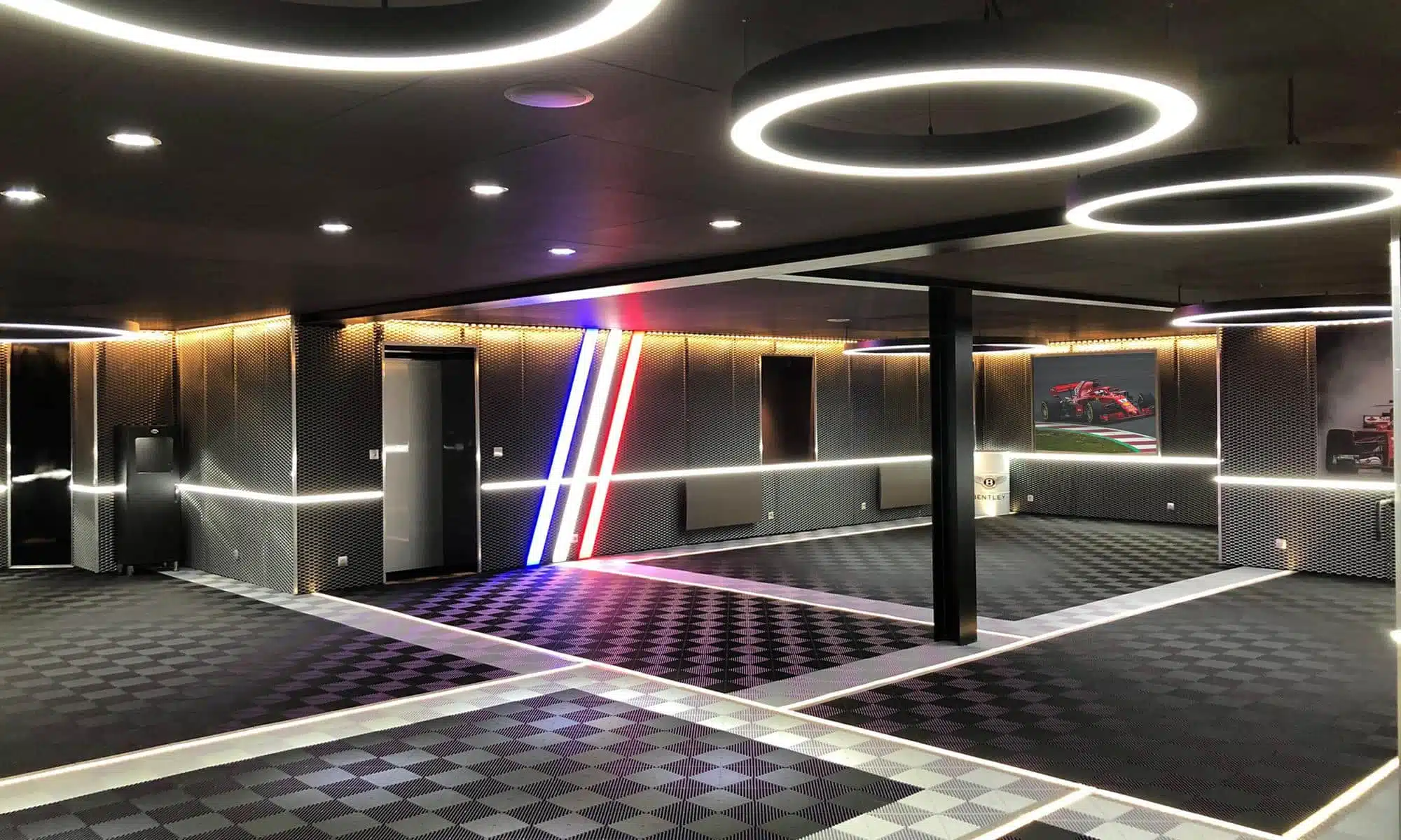 éclairage led pour garage