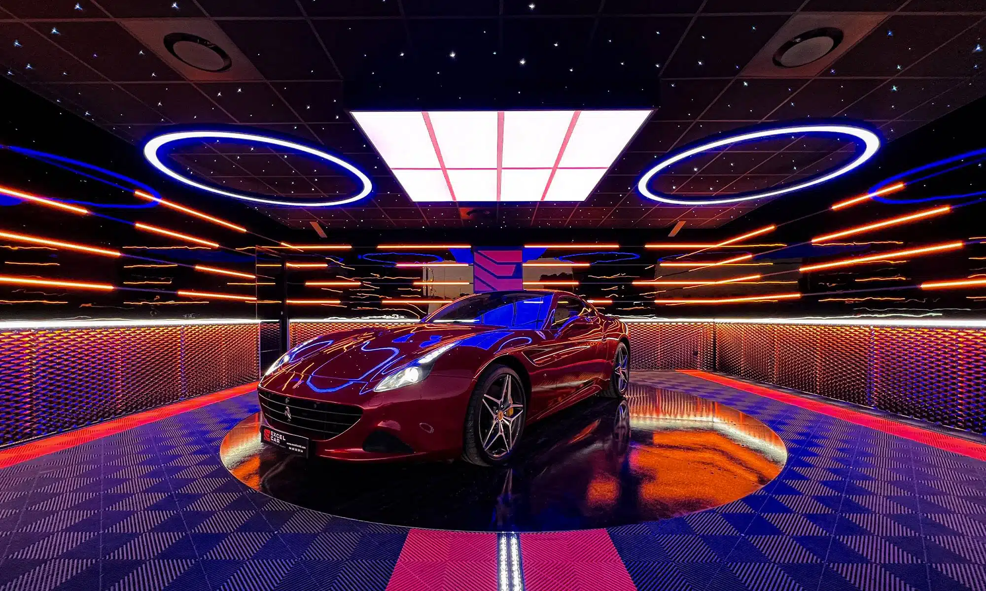 éclairage garage professionnel