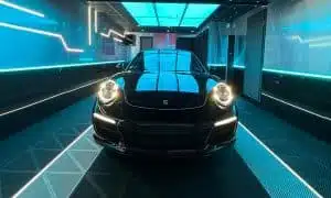 aménagement de garage Porsche