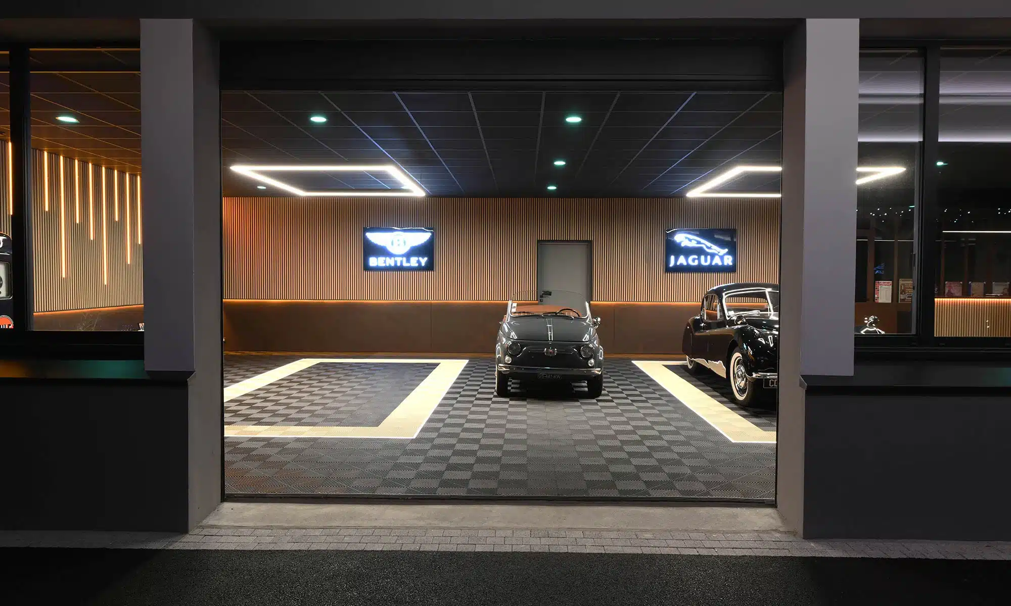 garage de luxe pour villa à Brest