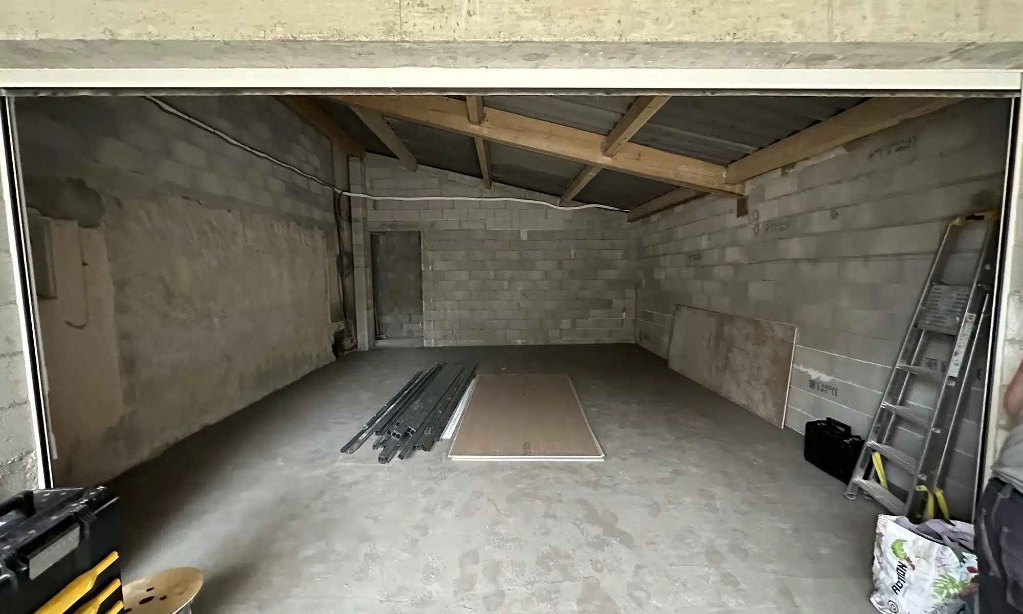 travaux aménagement de garage