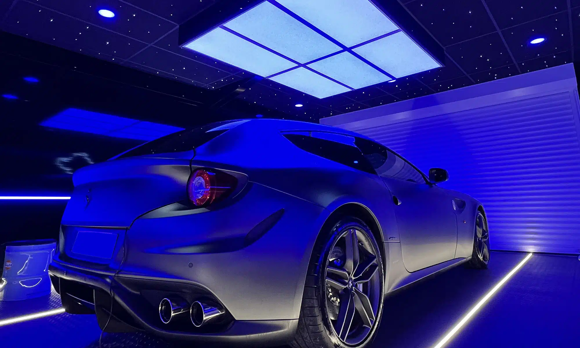 Garage sur mesure ferrari